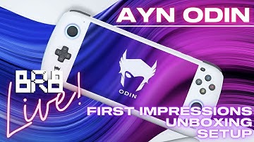 AYN Odin Pro - Unboxing, Impressions & Setup | RH Live!