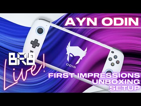 AYN Odin Pro - Unboxing, Impressions & Setup (PS2/GC/3DS/PSP/GamePass Tested!) | RH Live! Bonus