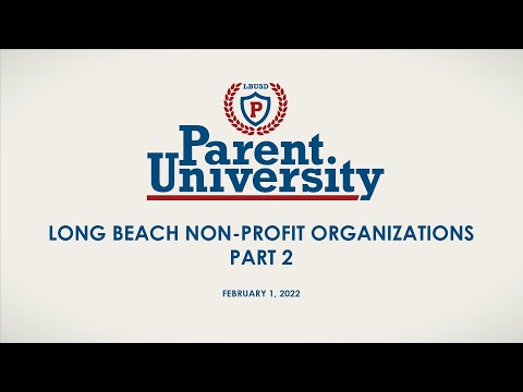English - Long Beach Non-Profit Organizations, Part 2