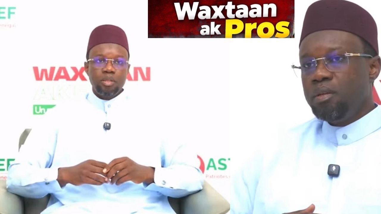 🔴 DIRECT | Waxtaan ak Pros : Discours de Sonko, réponses sans filtre aux Sénégalais