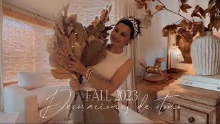 FALL DECOR 2023| DECORACIÓN OTOÑO | DECORACIÓN DE MI SALA!🍂