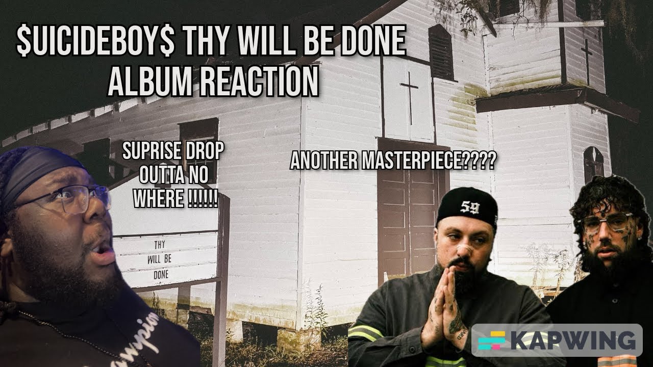 BEST CHRISMAS GIFT EVER $UICIDEBOY$ THY WILL BE DONE ALBUM REACTION