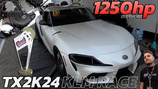 1250hp SUPRA GR @ TX2K24 Texas Motorplex