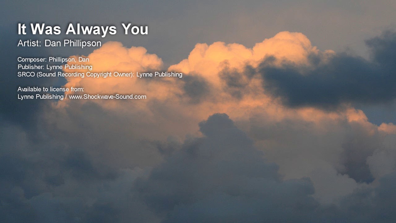 Watch It Was Always You - Dan Phillipson (Lynne Publishing) on YouTube Watch It Was Always You - Dan Phillipson (Lynne Publishing) on YouTube