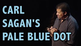 Carl Sagan's "Pale Blue Dot," as read by Neil deGrasse Tyson