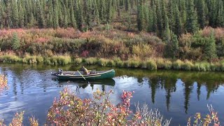 Canoe Camping Remote Alaskan River