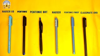 Pentonic Vs Hauser Xo Vs Pentonic Brt Vs Pentonic frost Vs Classmate Uvo 😱|  #pentonicvshauserxo