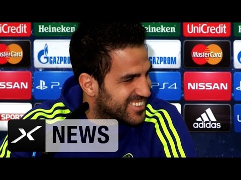 Chelsea-Star Cesc Fabregas veräppelt Dolmetscher | FC Chelsea - Paris Saint-Germain