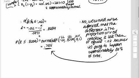 AP Statistics:  10.1: Inference for Two Proportions