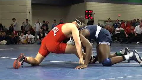 174 lbs Semi Final Mack Lewnes (Cornell) vs  Ed Ru...