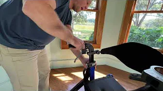 Adjusting the Wheelator Backrest and Handles