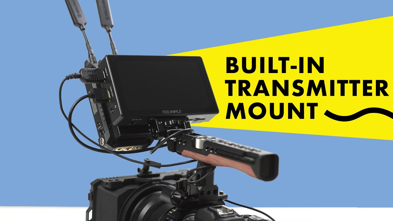 Ultra-Bright Monitor with Built-In Transmitter Mount