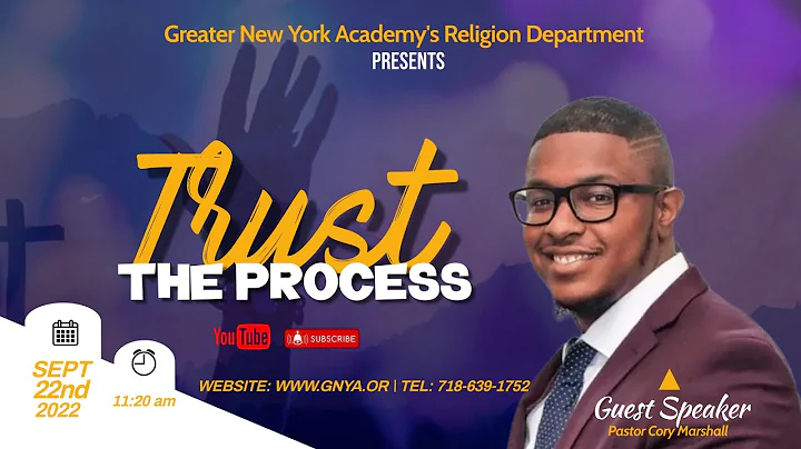 Chapel Service September 22, 2022, "Trust The Proc...
