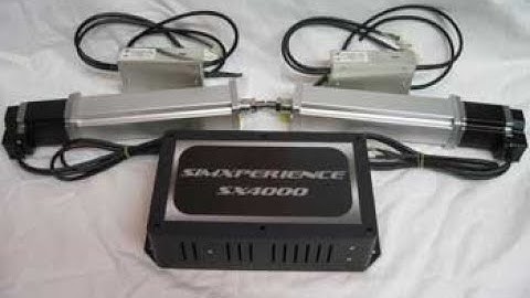 simxperience actuators setup