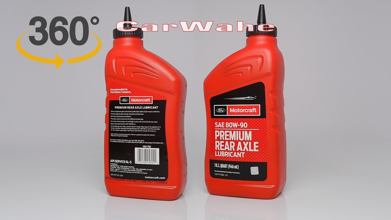 Ford Motorcraft 80W-90 PREMIUM REAR AXLE LUBRICANT | XY-80W90-QL ...