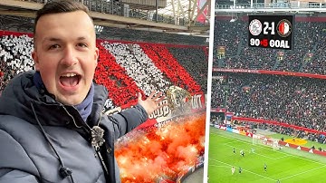 I Watched The BIGGEST Match in Dutch Football - Ajax vs Feyenoord
