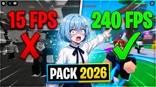 How To Boost Fps In Roblox Ultimate Optimization Pack 2026 low End Pc