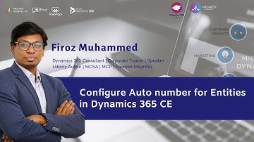 Configure Auto number for Entities in Dynamics 365 | Dynamics 365 Customer Engagement
