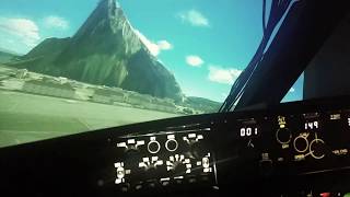 Buzzing Around Gibraltar Rock Fsx Scenery Home Cockpit