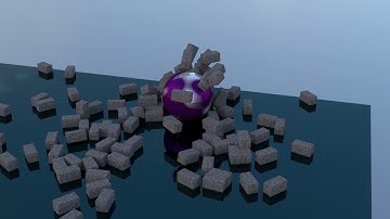 Brick Wall Break - Blender Animation