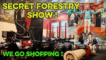 Huge Machines, Forestry Machinery Show, Biggest Tractor Forwarder, New in Forestry at Agritechnica