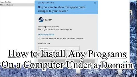 How to Install Some Programs on a Computer without Admin Password