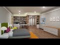 Sketchup Kid's Bedroom Design + Vray 3.4