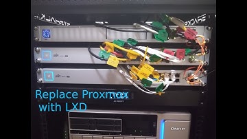 Replace Proxmox with LXD