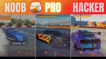 ✅NOOB vs PRO vs HACKER🔥 |DRIFT PRO MAX 😍