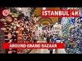 HDR Istanbul 2024 Grand Bazaar-Fatih District Walking Tour|4k 60fps