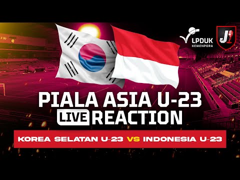 🔴KOREA SELATAN U23 VS INDONESIA U23 - AFC U23 ASIAN CUP - LIVE REACTION