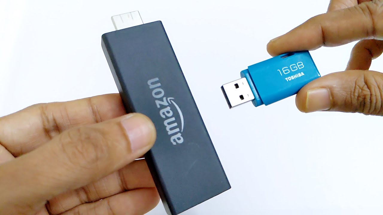 Fire TV Stick - How to Connect Flash Drive 