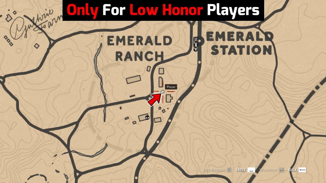Yes.. Only Low Honored Players Can Discover This in Red Dead Redemption 2