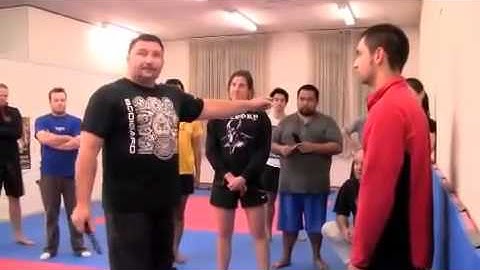 The Reality Of Knife Attack   Deane Lawler @ the A I M Academy 2011