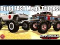 Offroad Outlaws: Building FAST, MEGA RACE TRUCKS! (Tuning Tips)