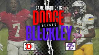 Dodge County vs Bleckley County X Middle Georgia Rivalry GHSA Week 2