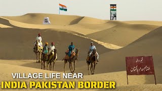 India Pakistan Border Village | Indo Pak Border Life | Mud Houses in Cholistan Desert | ZEROLINE