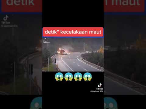 detik detik kecelakan tol