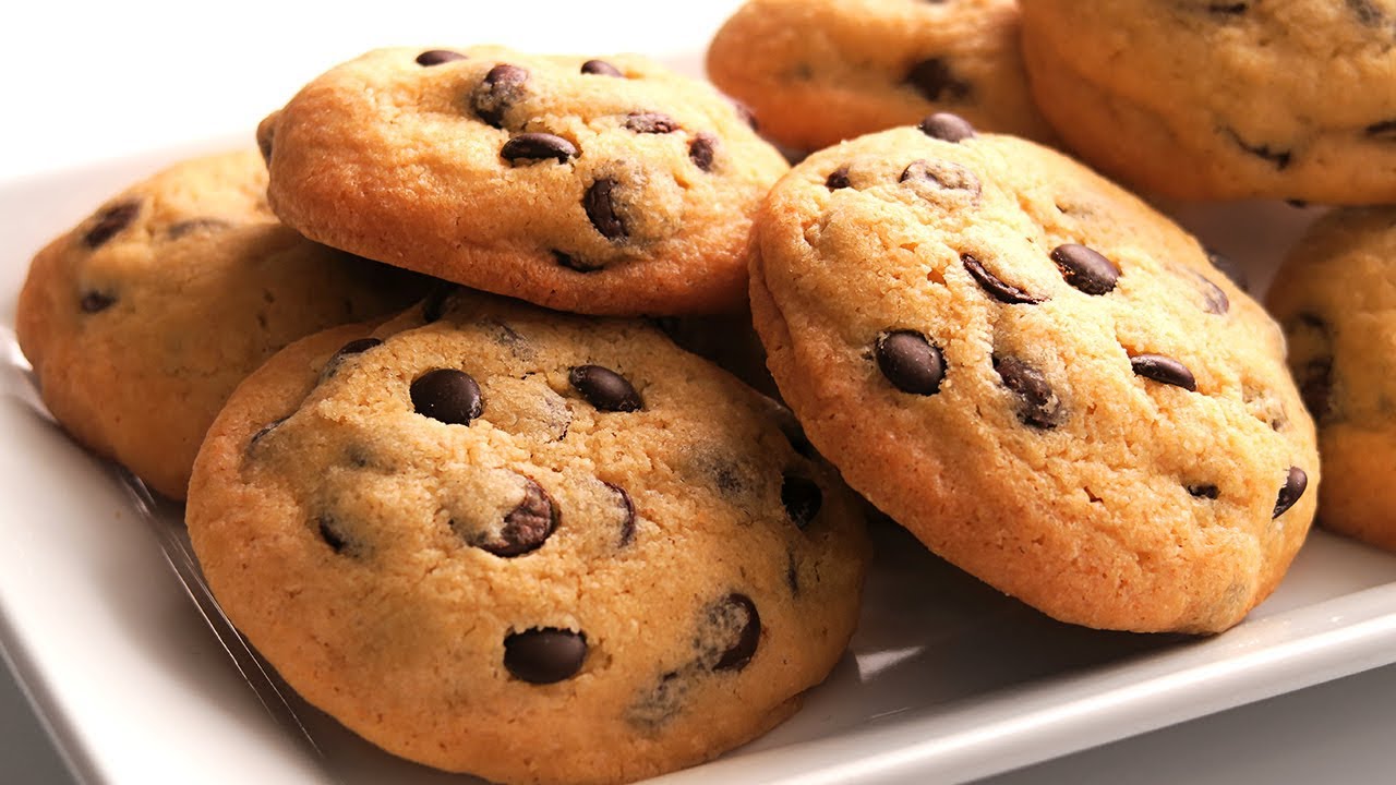 Galletas con Chips de Chocolate | Chocolate Chip Cookies - YouTube