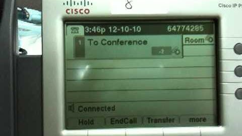 Cisco IP Phone conference timebomb on 7962