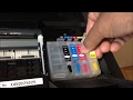 EPSON WF7710 AUTO REFILL CARTRIDGE INSTALLATION