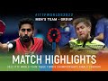 Highlights | Sathiyan Gnanasekaran (IND) vs Denis Zholudev (KAZ) | MT Grps | #ITTFWorlds2022