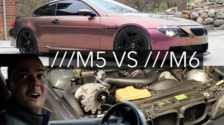 Supercharged E39 M5 vs V10 E63 M6 | VEHICLE VIRGINS - DAS BAT
