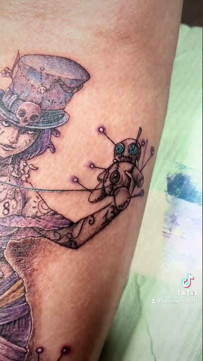 Detailed Tattoo voodoo doll