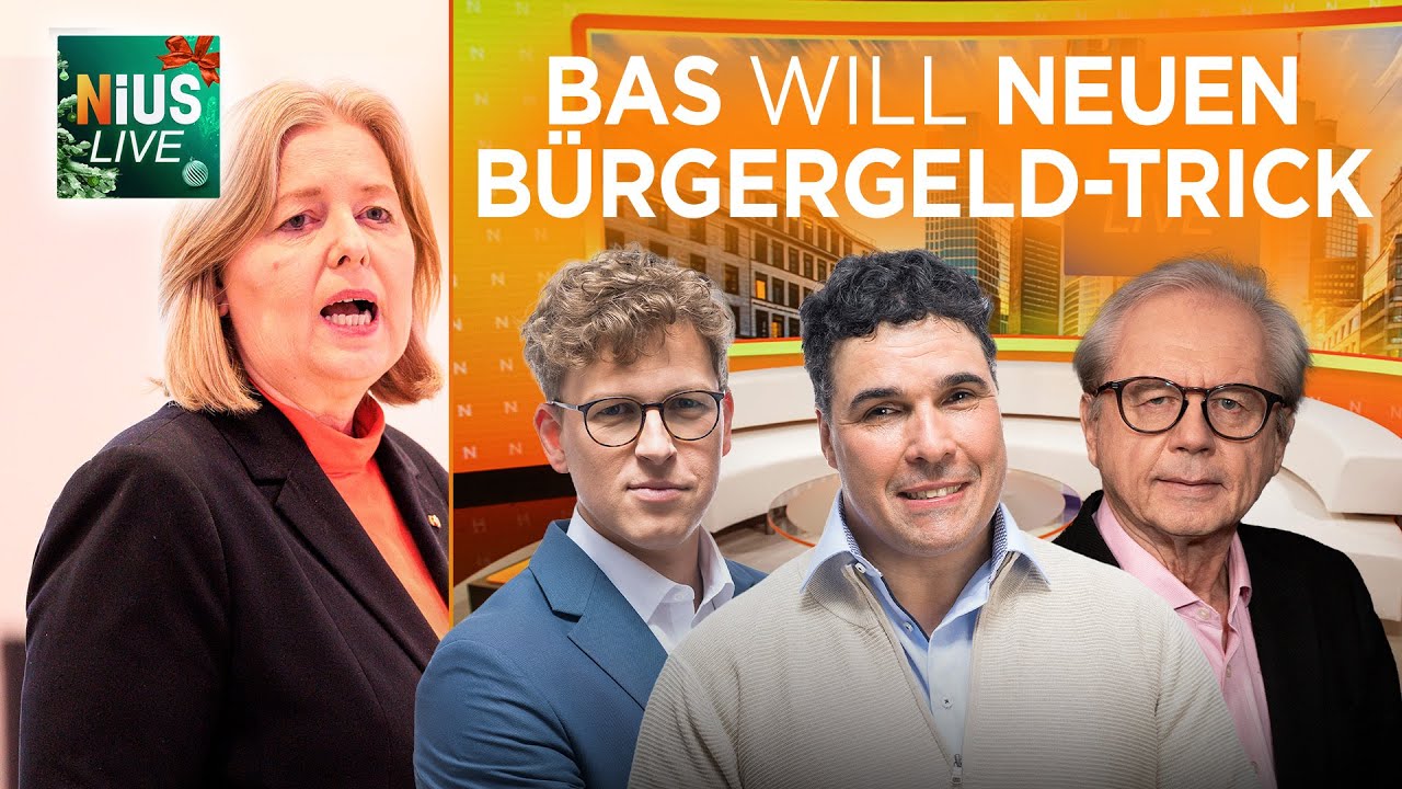 🚨Umfrage: Jeder zweite Deutsche hält sich für den besseren Richter | NIUS Live am 12. Dezember 2025