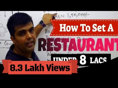 How To Set Up A Restaurant In 8 Lacs Or Less