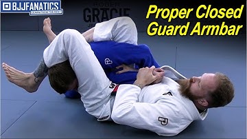 Proper Closed Guard Armbar by Alex Smith
