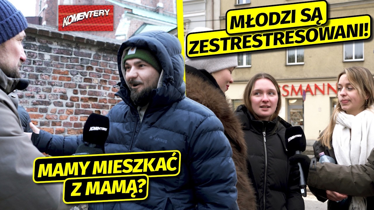 Młodzi Polacy SFRUSTROWANI! Mamy mieszkać z MAMĄ? Nigdy nie będzie nas stać na MIESZKANIE! Komentery