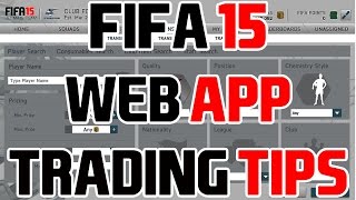 Fifa 15 Ultimate Team - Investing Trading Tips For The Web App screenshot 2