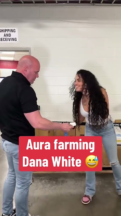 Dana White was so confused 😂 (via @ninamariedaniele/TT)